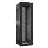 Шкаф серверный 42U 800х1200 передняя дверь: двустворчатая глухой металл IP51. задняя дверь: двустворчатая перфорированная IP20. боковые панели: перфорированные. цвет: черный RAL9005  EX 8242.9542 SYSMATRIX