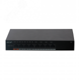Коммутатор неуправляемый PoE 8 портов 10/100 Мб/с, 4хPoE, 60 Вт 123578 EZ-IP