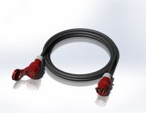 Удлинитель CEE32A/5P - CEE32A/5P IP44 XTREM H07RN-F 5G4, 15м. 00-00001757 AlpenBox