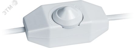 Шнур NPS-FS02-170-2x0.5-WH 1.7м с дим.выкл.бел.Nav 21334 Navigator Group