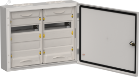 TITAN 5 Корпус металлический ЩРн-48 (2х24) 460х570х140 IP54 сер TI5-50-N-2X024-54-7035 IEK