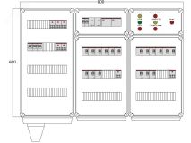 Щит управления электрообогревом DEVIBOX FHR 9x2800 D330 (в комплекте с терморегулятором и датчиком температуры) DBFR14 DEVIbox