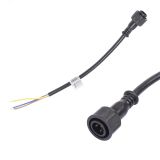Провод UCX-LL2/L52-0.25м/M7 220V BLACK 25см для подключения линейных прожекторов 220V серии L52, L53. Разъем ''папа'' UL-00009504 Uniel