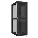 Шкаф серверный 48U 600х1200 передняя дверь: стекло IP41. задняя дверь: одностворчатая перфорированная IP20. боковые панели: без. цвет: черный RAL9005  NS 6248.9130 SYSMATRIX