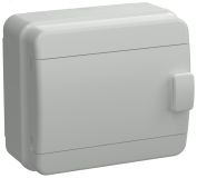 TEKFOR Корпус пластиковый КМПн-8 IP65 серая непрозрачная дверь IEK TF5-KP73-N-08-65-K03-K03 IEK
