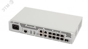 Маршрутизатор сервисный 8 портов 10/100/1000 Мб/с, 1хSFP, 1хRJ-45, 2хUSB 2.0 1000687733 ELTEX