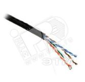Витая пара UTP U/UTP категория 5e 4 пары 24 AWG одножильный solid бронированный 41657 Hyperline