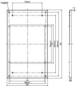 Панель ДИВГ.745512.031 Переходная 1020700222 Systeme Electric