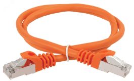 Патч-корд категории 6 FTP PVC 5м оранжевый PC07-C6F-5M ITK