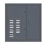 Щит этажный 7 кв. RAL7024 (1000х950х150) EKF PROxima mb29-v-7-ral7024 EKF