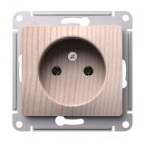 GLOSSA розетка без заземления, 16А, механизм, сосна GSL001541 Systeme Electric