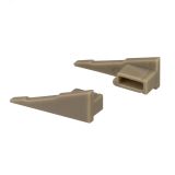 Комплект заглушек SL-MINI-SHELF-H8 OLIVE GREY (Arlight, Пластик) 038810 Arlight