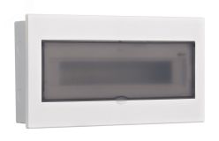 Корпус встраиваемый прозрачная дверь 1 ряд 17 мод. IP41 ЩРВ-М 31074DEK Dekraft