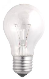 Лампа накаливания A55 240V 75W E27 clear (Б 230-75-5) 3320478 JazzWay