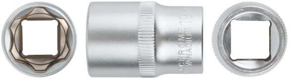 Головка 6-гранная CrV 1/2'' 19 мм 62049 FIT