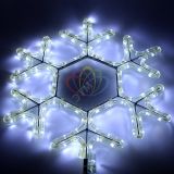 Фигура Снежинка белый, 45x38 см 501-212-1 Neon-Night