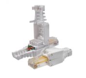 Коннектор безынструментальный 8P8C (Компьютерный разъем) U/UTP Cat.5e (RJ-45) 10-0218 SUPRLAN