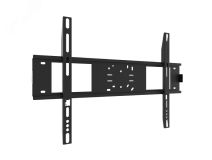 Кронштейн для TV фиксированный, диагональ 37-75, до 50кг. VESA 100x100, 200x200, 300x300, 400х400, 600x400 КБ-01-67 черный ElectricLight