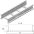 Кабельный лоток лестничного типа серии HEAVY, высота - 150 мм, ширина - 500 мм, длина - 6000 мм, кратность - 6м, I6 - Нержавеющая сталь (316) I6KLZ500 VERGOKAN
