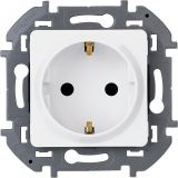 Розетка 2К+З немецкий стандарт 16 А 250 В~ INSPIRIA белый 673720 Legrand