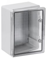 Корпус пластиковый ЩМПп 400х300х170мм прозрачная  дверь  УХЛ1 IP65 MKP92-N-403017-65 IEK