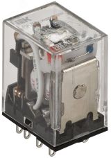 Реле промежуточное 12В AC 3пк 5A РЭК78/3 c индикацией RRP20-3-05-012A-LED ONI