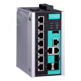 Коммутатор 7 x 10/100BaseTX, 3 x Combo Gigabit (10/100/1000BaseTX или 100/1000BaseSFP) EDS-510E-3GTXSFP MOXA