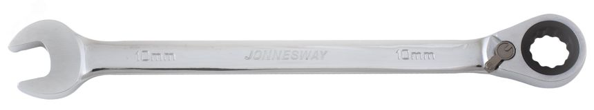 Ключ гаечный комбинированный трещоточный с реверсом, 10 мм 047647 Jonnesway