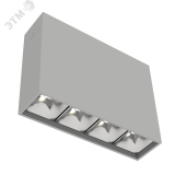 Светильник светодиодный ДПО-10Вт 3000К DL-Box Reflect Multi DALI 36 град. серый V1-R0-70252-20D36-2001030 Вартон