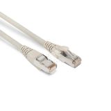 Патч-корд U/FTP экранированный категория 6 LSZH серый (15м) 230387 Hyperline