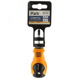 Отвертка Standart PH1х3,8см, двухкомпонентная рукоятка, крестовая 008395 Park