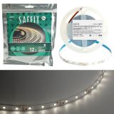 Лента светодиодная LEDх60/м 5м 6w/m 12в 4000К 55238 SAFFIT