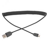 Кабель USB универсальный microUSB Кабель витой 1 м черный, 18-4300, 18-4300 REXANT