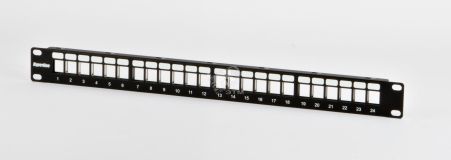 Модульная патч-панель 19 24 порта Flat Type 1U модулей KJ2C6A KJ5 KJE KJNE 34878 Hyperline