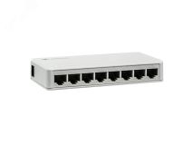 Коммутатор неуправляемый 8 портов RJ45 10 100 Мб/с В0000012478 Optimus CCTV