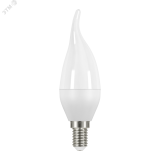 Лампа светодиодная LED 6 Вт 420 лм 3000К AC180-240В E14 свеча теплая  Elementary Gauss 34116 GAUSS