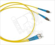 Патч-корд волоконно-оптический (шнур) SM 9/125 (OS2) FC/UPC-FC/UPC 2мм duplex LSZH (1м) 238581 Hyperline