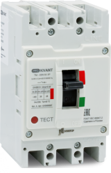 Автоматический выключатель PRO.KVANT TM-63S 3P 40A 50kA KV0000012 Контактор