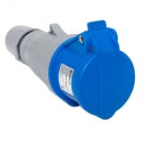 Розетка переносная 213 2Р+РЕ 16А 220В IP44 EKF PROXIMA ps-213-16-220-PRO EKF