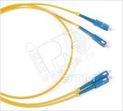 Патч-корд волоконно-оптический (шнур) SM 9/125 (OS2) SC/UPC-SC/UPC 2.0мм simplex LSZH (2м) 240056 Hyperline