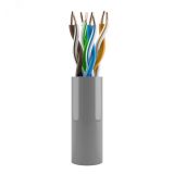 Витая пара внутренняя одножильный PREMIUM U/UTP 4PR 24AWG CAT5e LSZH нг(A)-HF 305м серый. системная гарантия 25 лет УТ000079342 NTSS