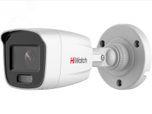 Видеокамера IP 2Мп уличная цилиндрическая с подсветкой до 30м и технологией ColorVu 311326330 HiWatch