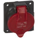Встраиваемая розетка Hypra - IP 44 - 3К+Н+З - 16 А - пластик 052224 Legrand