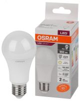 Лампа светодиодная LED 12 Вт E27 3000К 960Лм груша 220 В (замена 100Вт) OSRAM 4058075578975 LEDVANCE