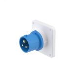 Вилка скрытой установки IP44 16A 2P+E 230В DIS2431693 DKC