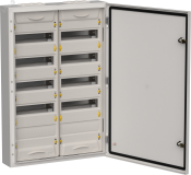TITAN 5 Корпус металлический ЩРн-120 (2х60) 835х570х140 IP54 сер TI5-50-N-2X060-54-7035 IEK