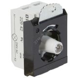 Блок комплектный 1НО, цвет зеленый 023012 Legrand