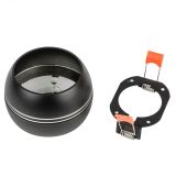 Светильник DLC-S614 GX53 BLACK/SILVER  декоративный встраиваемый/накладной серия Sotto Без лампы цоколь GX53 Металл Черный/Серебро TM Fametto UL-00009781 Uniel
