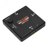 Переключатель гнездо HDMI на 3 гнезда HDMI, без питания, пластик,, 17-6912 REXANT