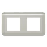 Рамка Mosaic 2Х2 модуля - алюминий 079304L Legrand